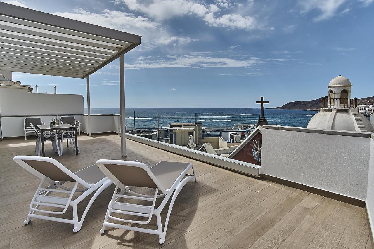 Malibu Canteras Atico 23 Vista Mar - Seaview Penthouse (Adults Only) Las Palmas de Gran Canaria Ngoại thất bức ảnh
