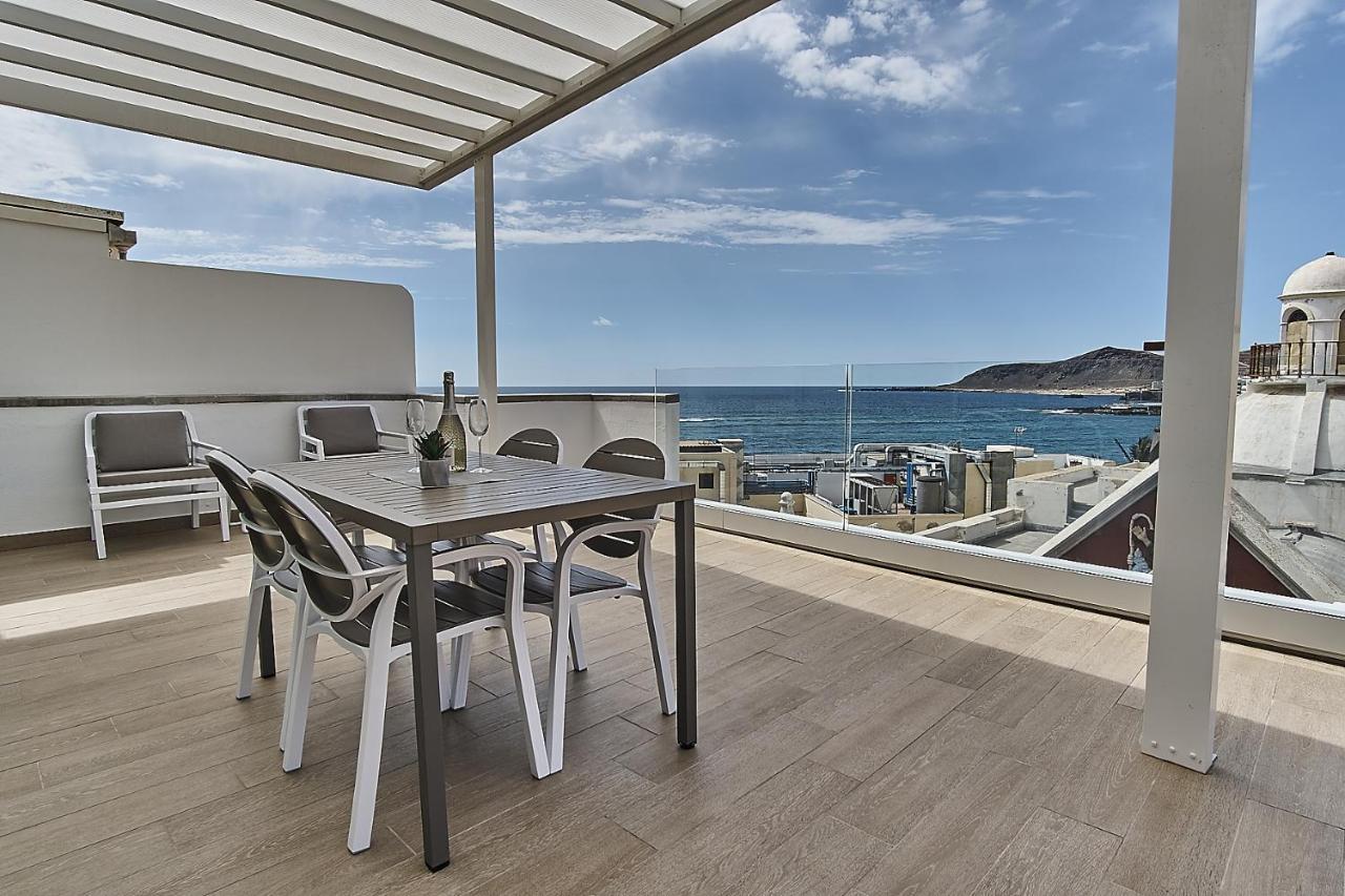 Malibu Canteras Atico 23 Vista Mar - Seaview Penthouse (Adults Only) Las Palmas de Gran Canaria Ngoại thất bức ảnh