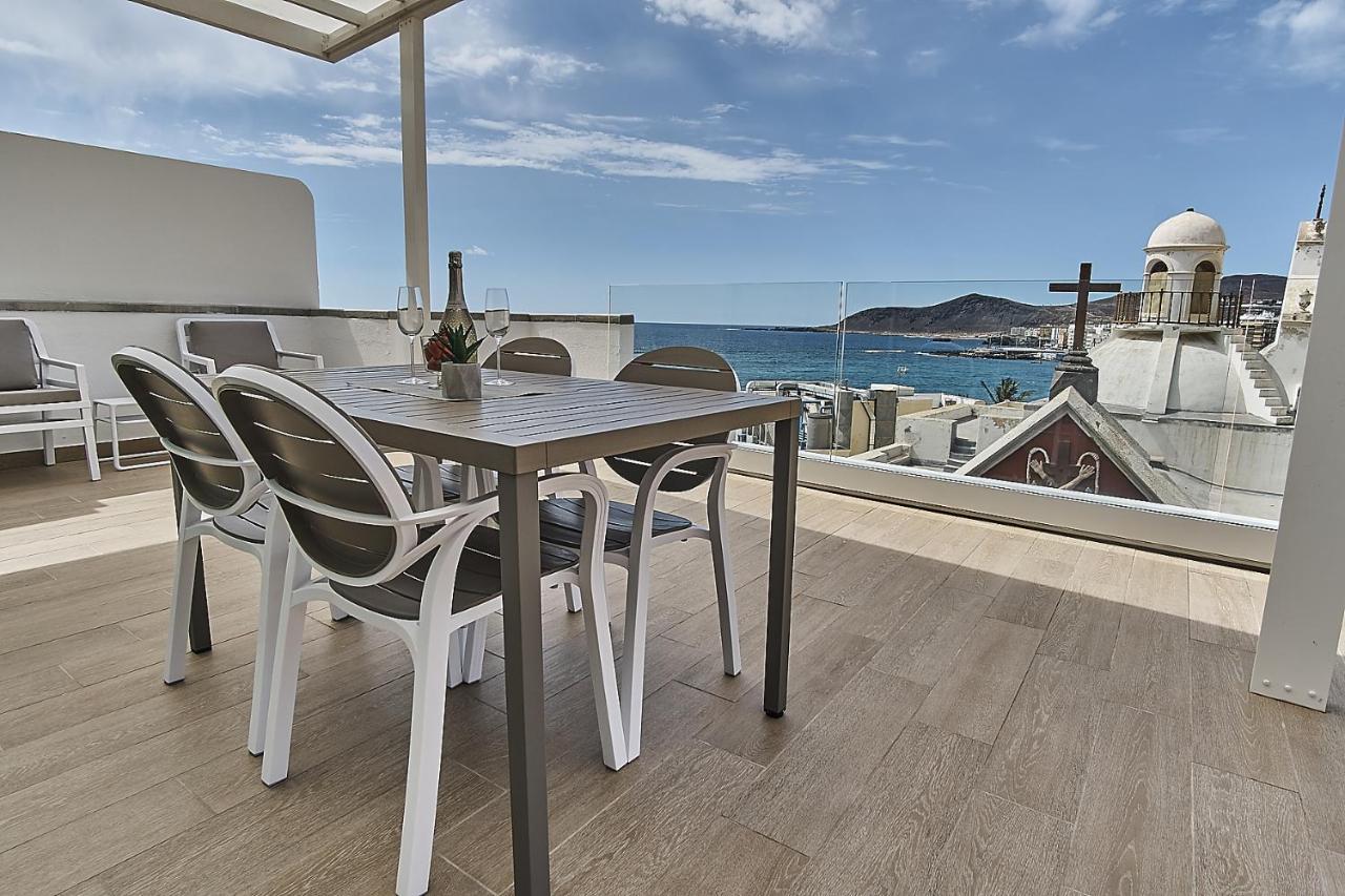 Malibu Canteras Atico 23 Vista Mar - Seaview Penthouse (Adults Only) Las Palmas de Gran Canaria Ngoại thất bức ảnh