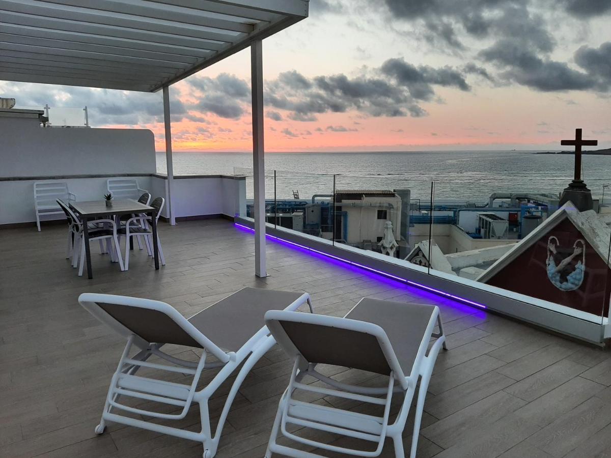 Malibu Canteras Atico 23 Vista Mar - Seaview Penthouse (Adults Only) Las Palmas de Gran Canaria Ngoại thất bức ảnh